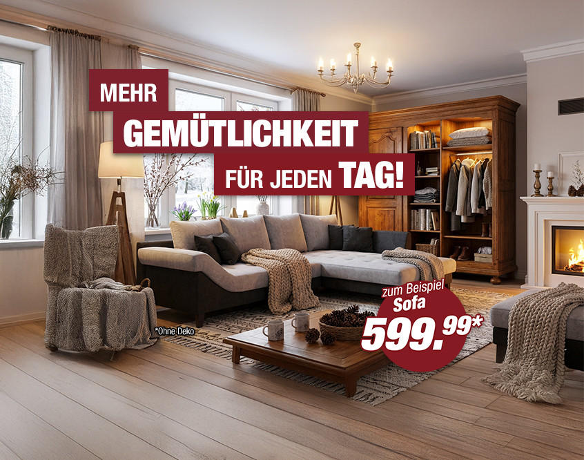 Mehr Gemütlichkeit für jeden Tag