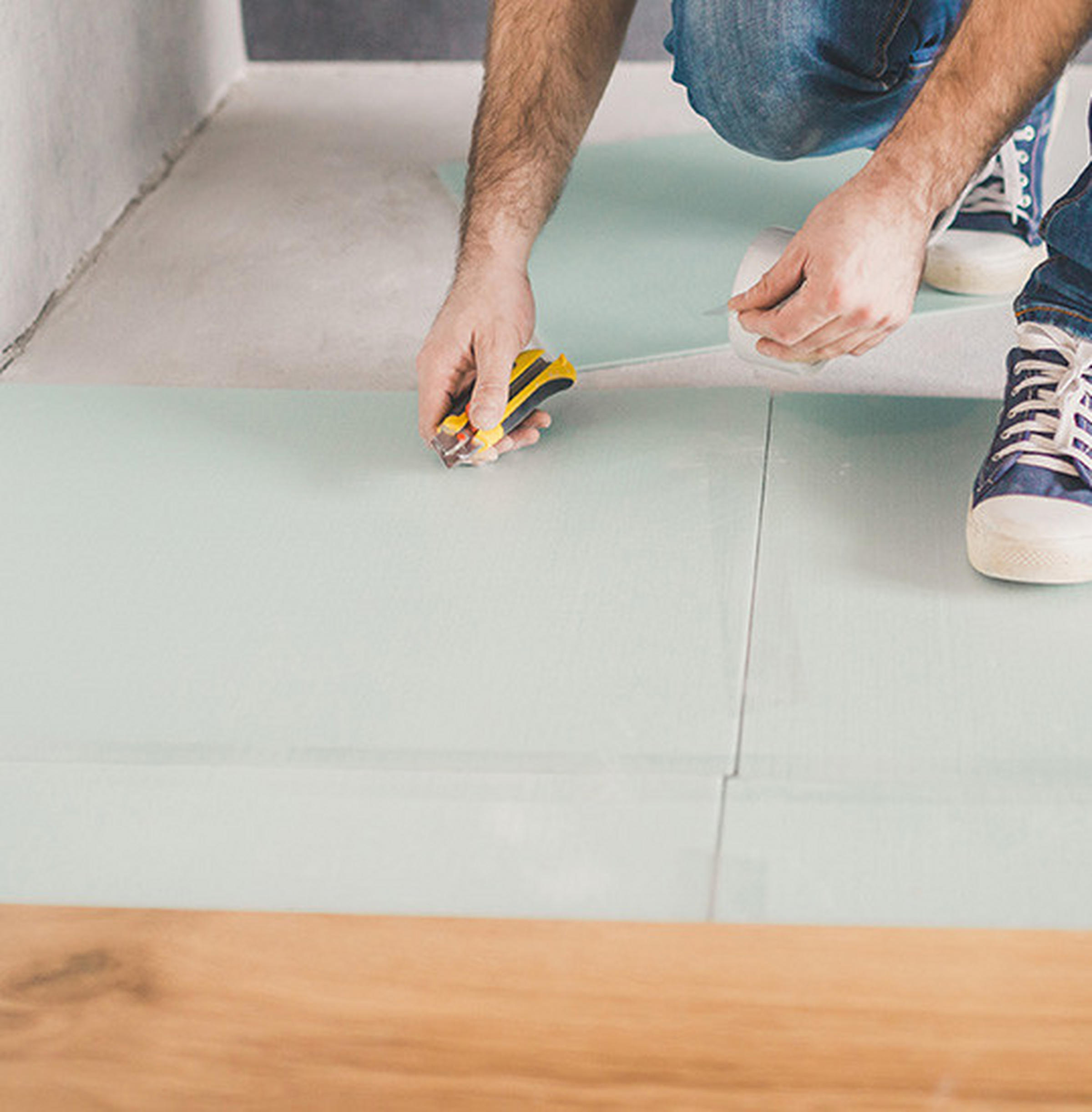 ClickVinyl verlegen Anleitung zum Nachmachen POCO