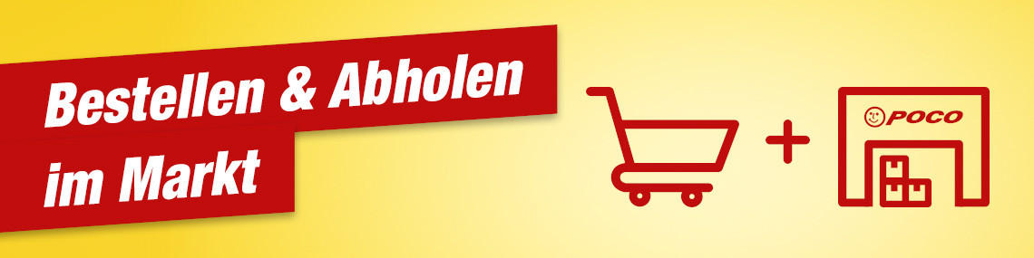 Bestellen & Abholen bei POCO