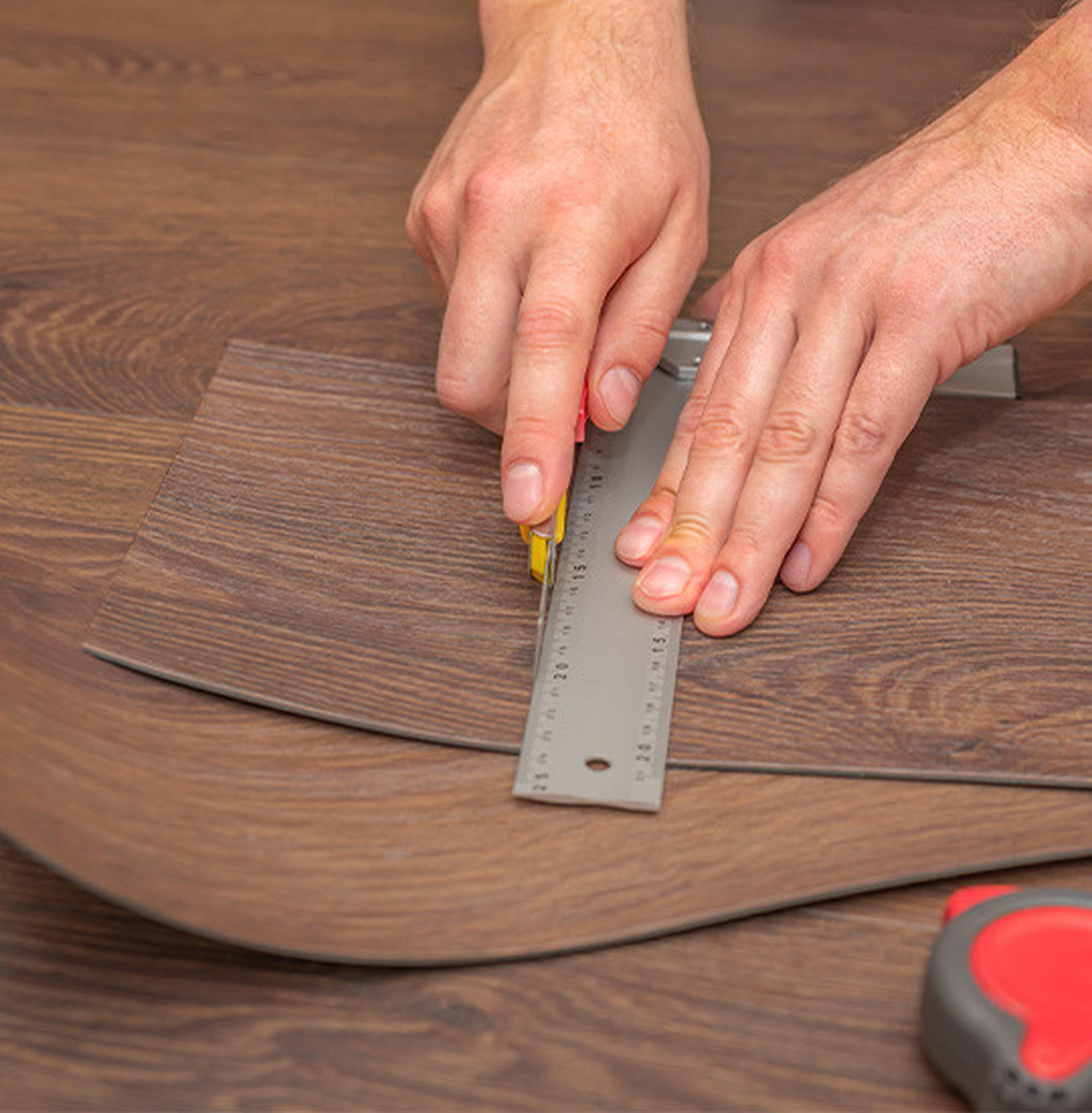 ClickVinyl oder PVCBoden reparieren Tipps POCO