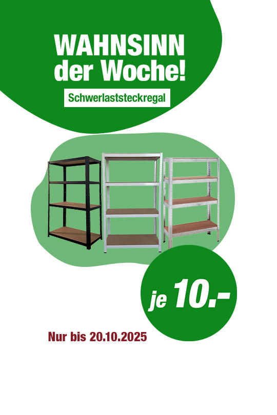 Wahnsinn der Woche Schwerlastregal