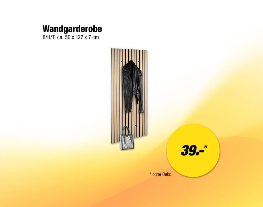 Wandgarderobe