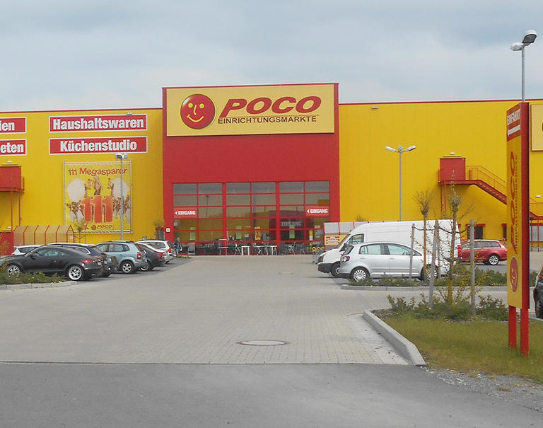 POCO Leer Ihr Möbeldiscounter vor Ort