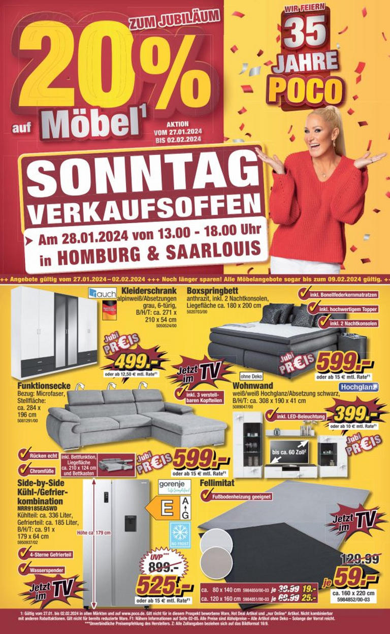 POCO Homburg Ihr Möbeldiscounter vor Ort