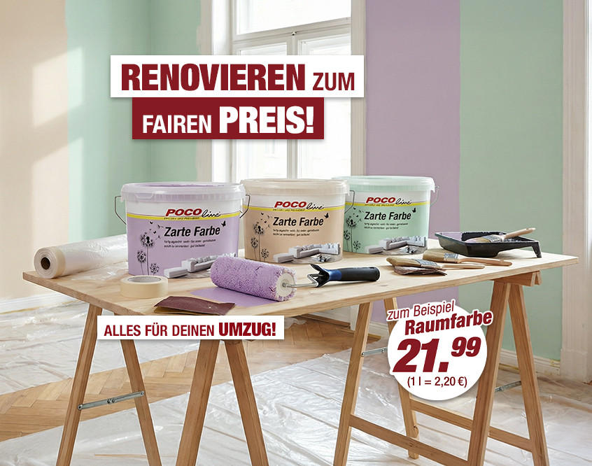 Renovieren zum fairen Preis