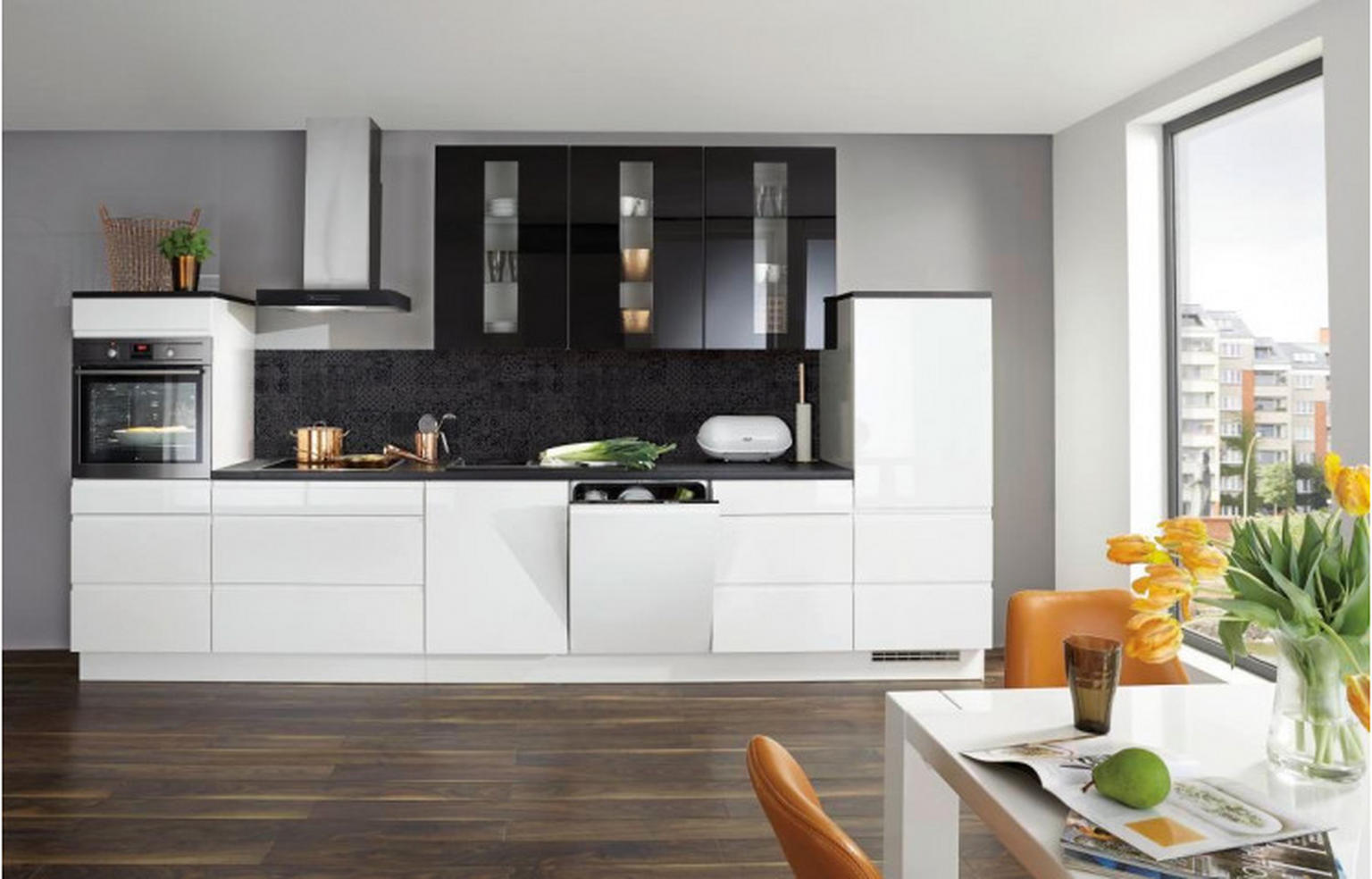 einbauk�che mit elektroger�ten poco