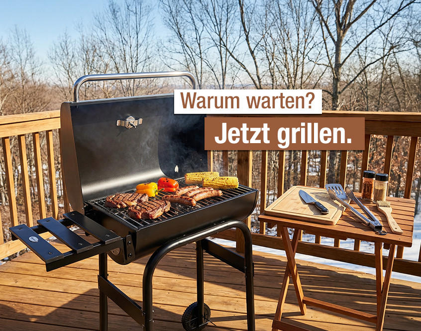 Warum warten: Die Grillsaison beginnt jetzt