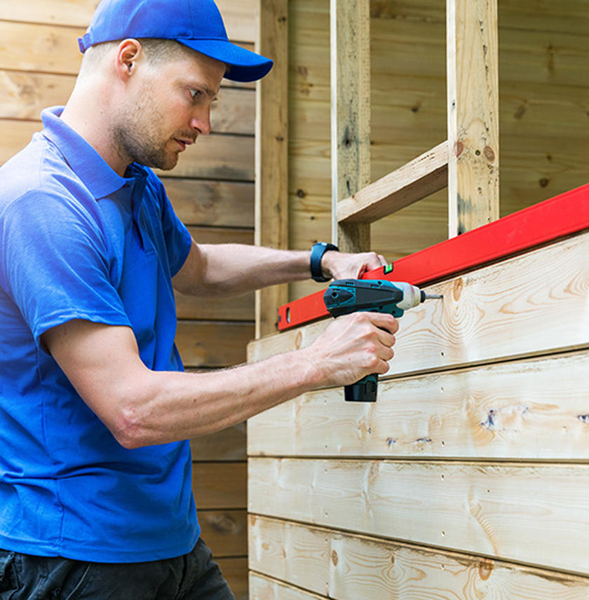 Gartenhaus verkleiden Worauf ist zu achten? POCO