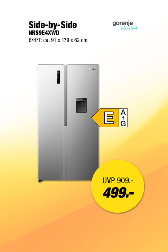 Side-By-Side Kühlschrank