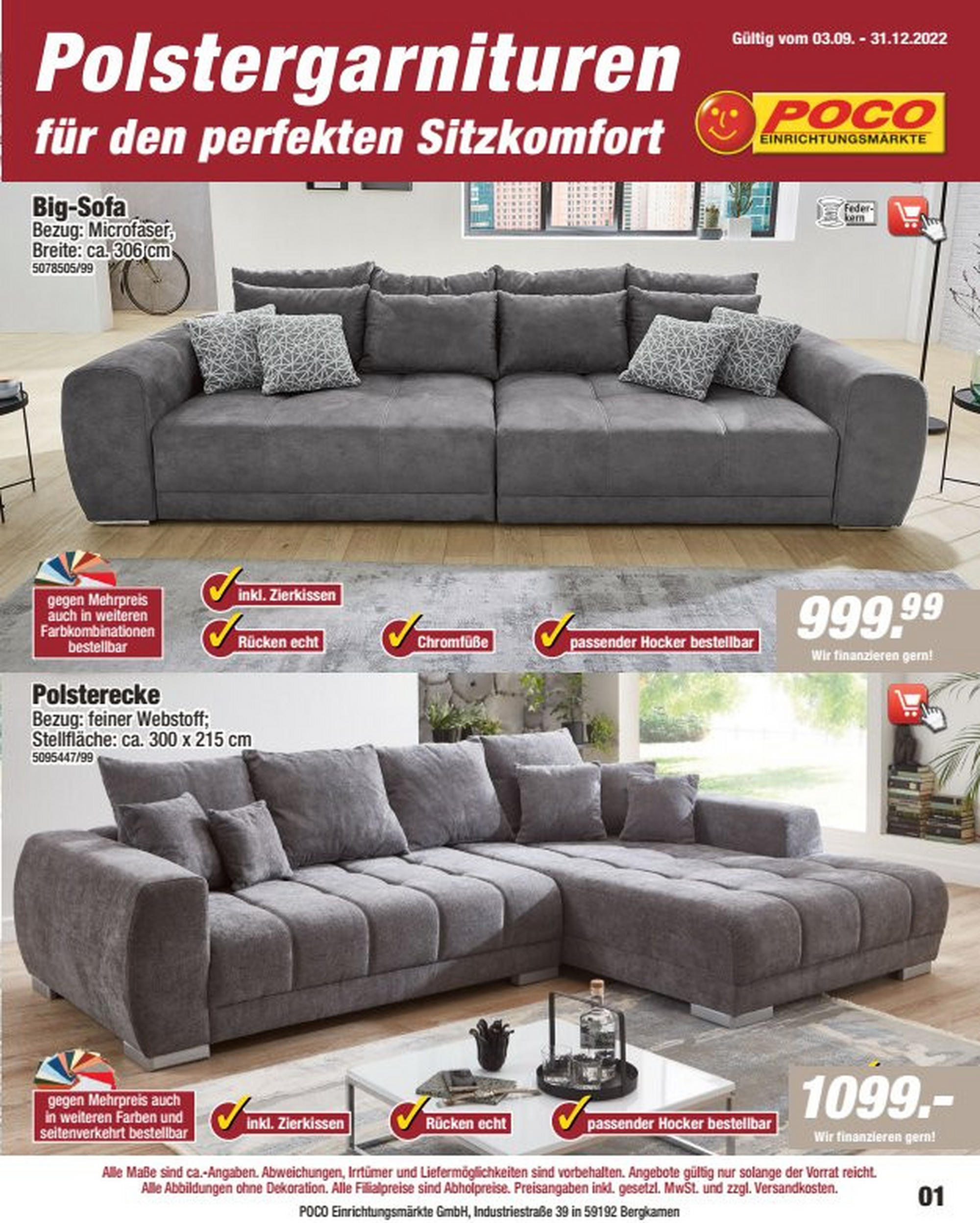 POCO Ahlen Ihr Möbeldiscounter vor Ort