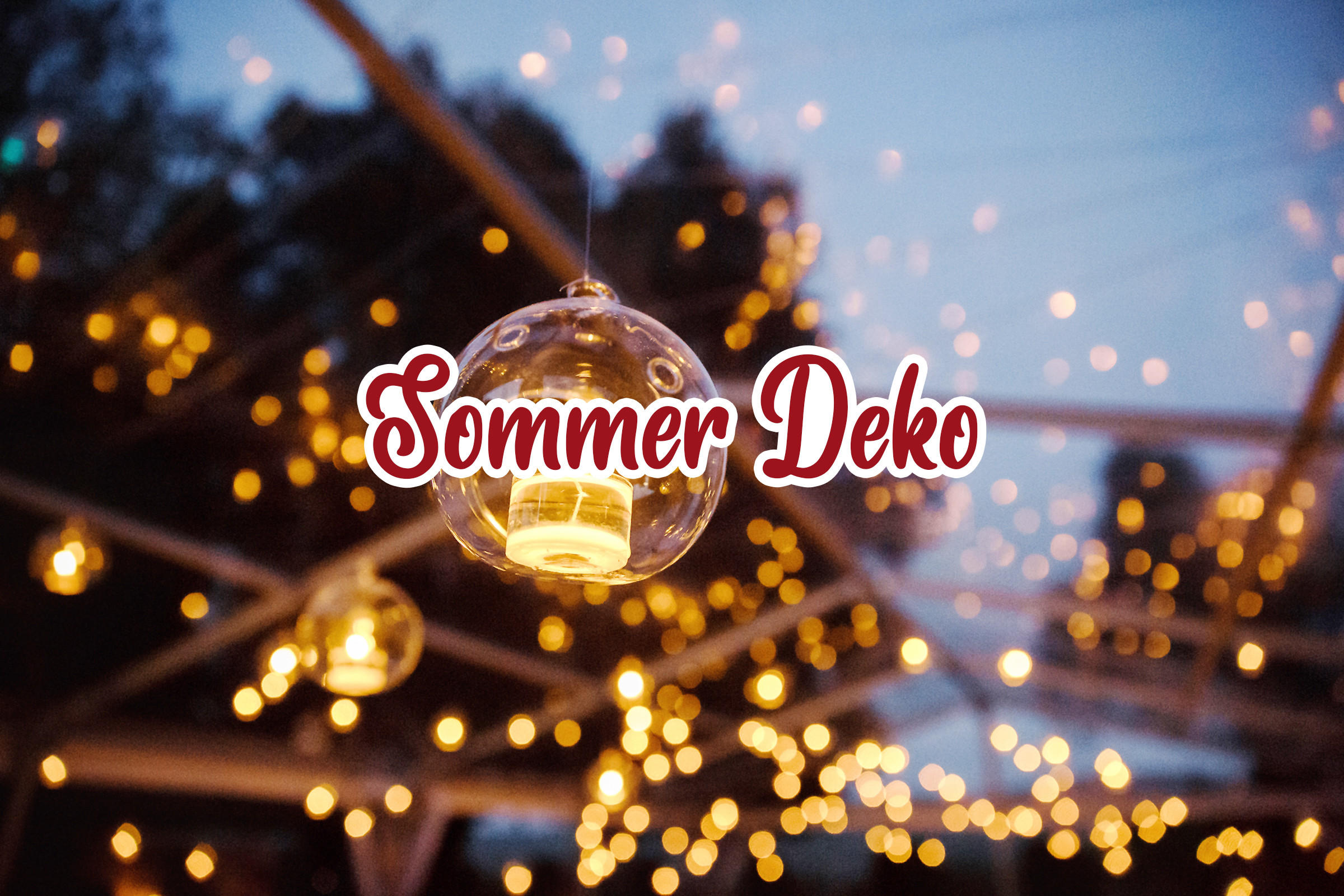 Sommerdeko für drinnen & draußen POCO Ideenwelten