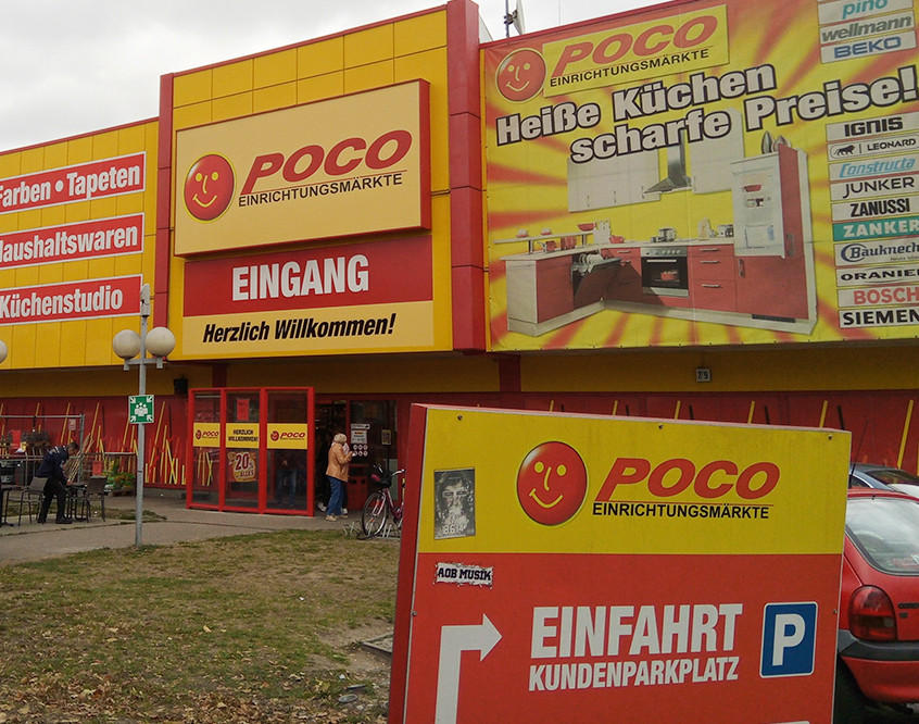 POCO Berlin Britz Ihr Möbeldiscounter vor Ort