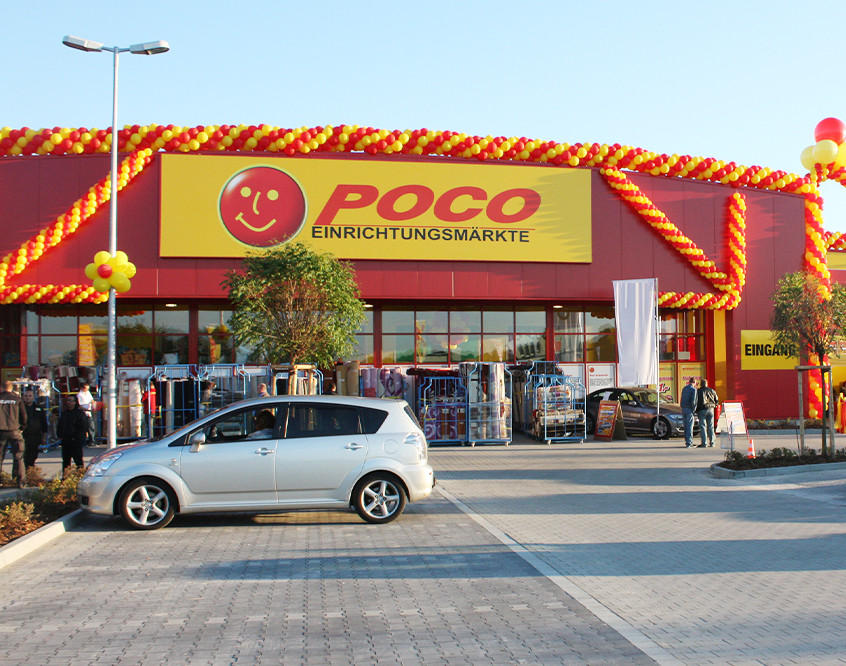 POCO Monheim Ihr Möbeldiscounter vor Ort
