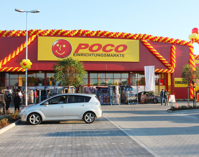 POCO Monheim Ihr Möbeldiscounter vor Ort