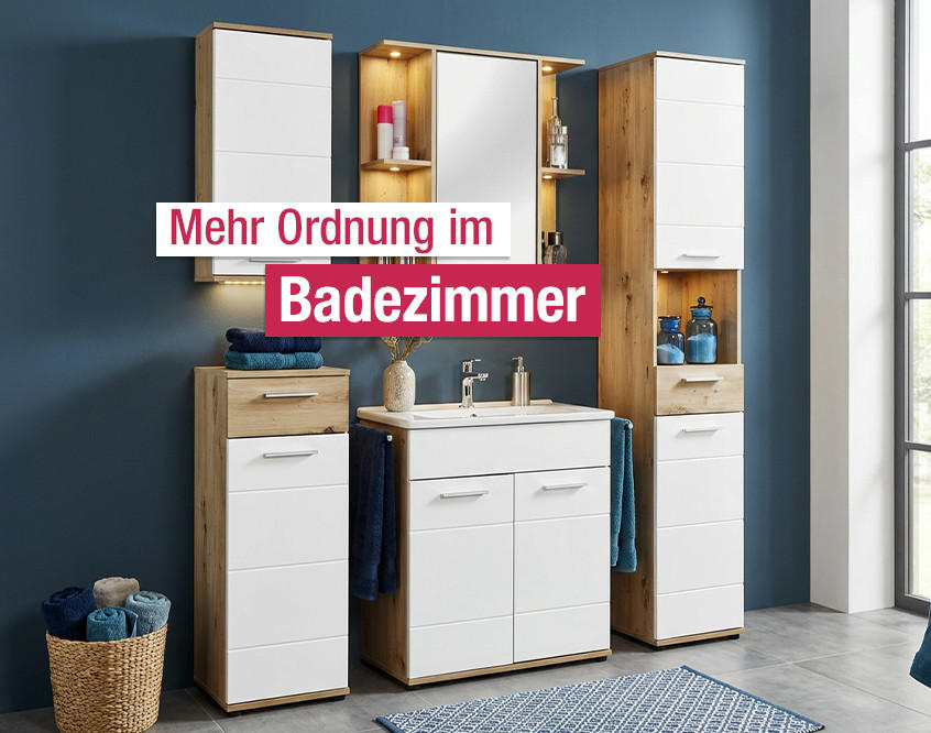 Mehr Ordnung im Badezimmer