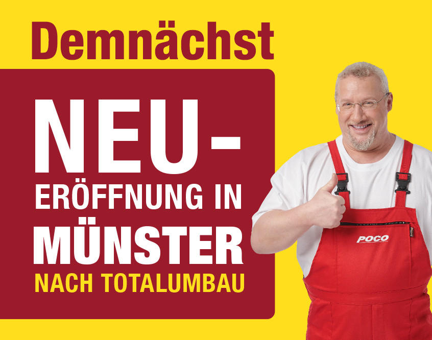 POCO Münster Ihr Möbeldiscounter vor Ort