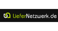 Logo von LieferNetzwerk.de mit stilisiertem 'LN' Symbol und Schriftzug