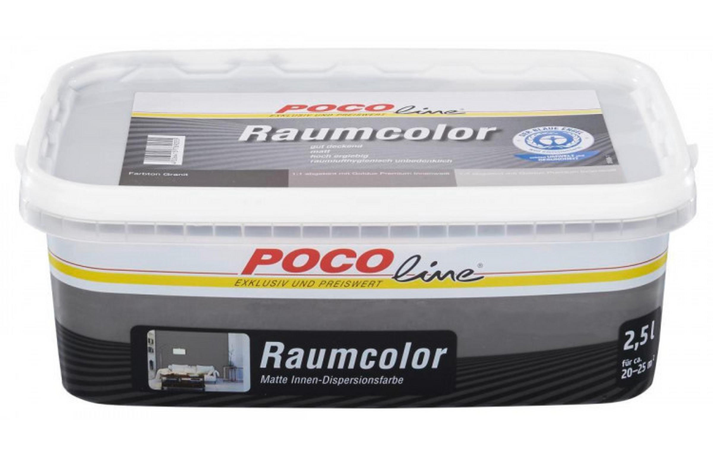 Alpina Raumfarbe Weiß 10 Liter Poco