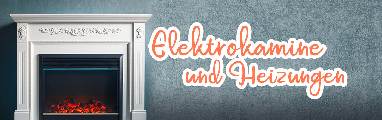 Kopfgrafik Elektrokamine und Heizungen
