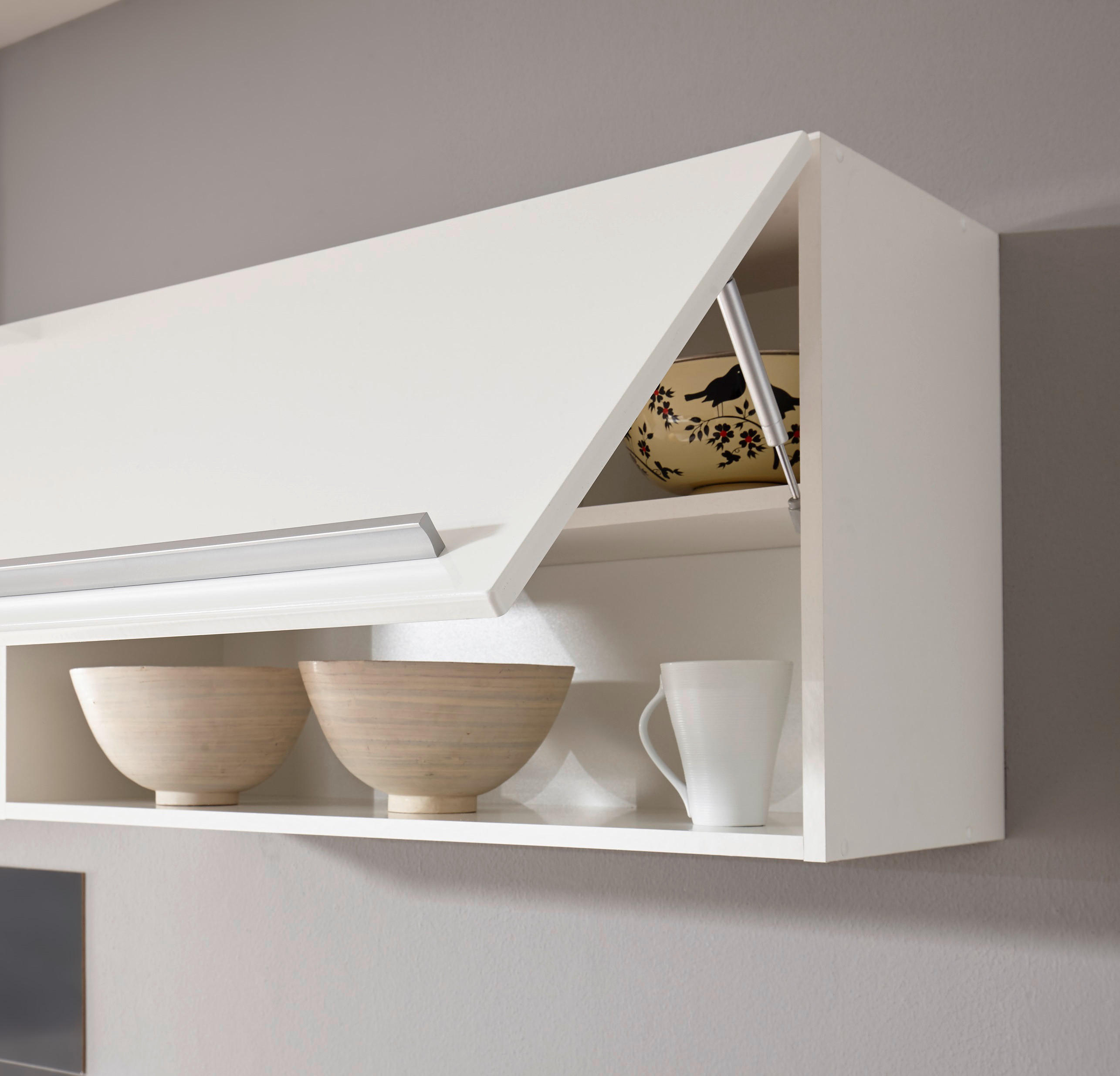 Thumbnail - Respekta Inselküche Gabriel weiß Hochglanz B/H/T: ca. 290x200x60 cm