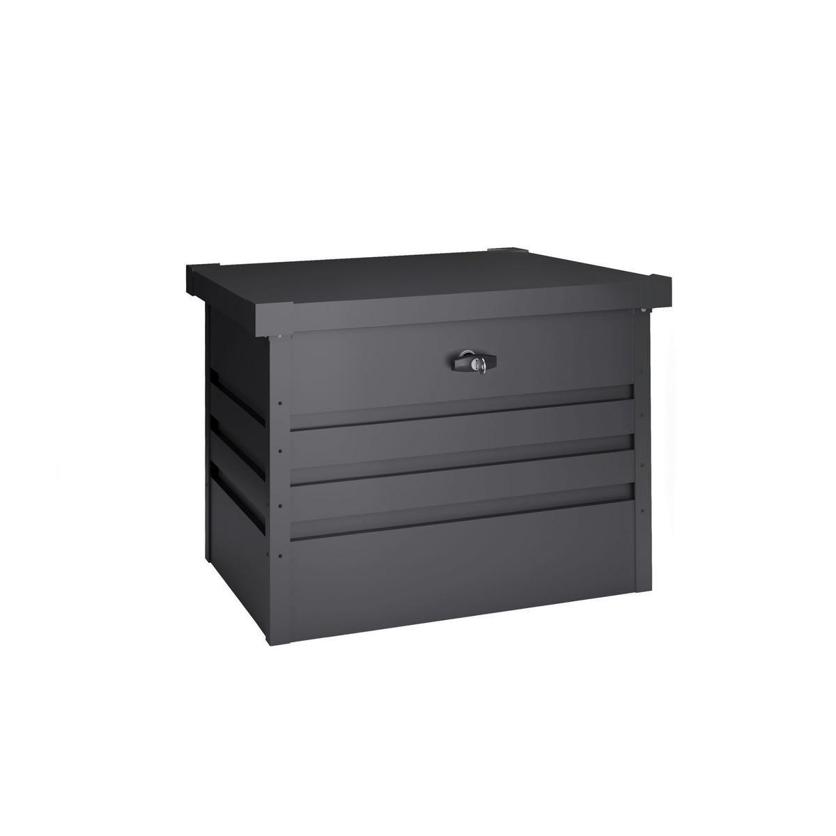 HOGGAR Aufbewahrungsbox Sveg anthrazit Metall B/H/L: ca. 72x63x61 cm Sveg - anthrazit (61,00/72,00/63,00cm) - HOGGAR