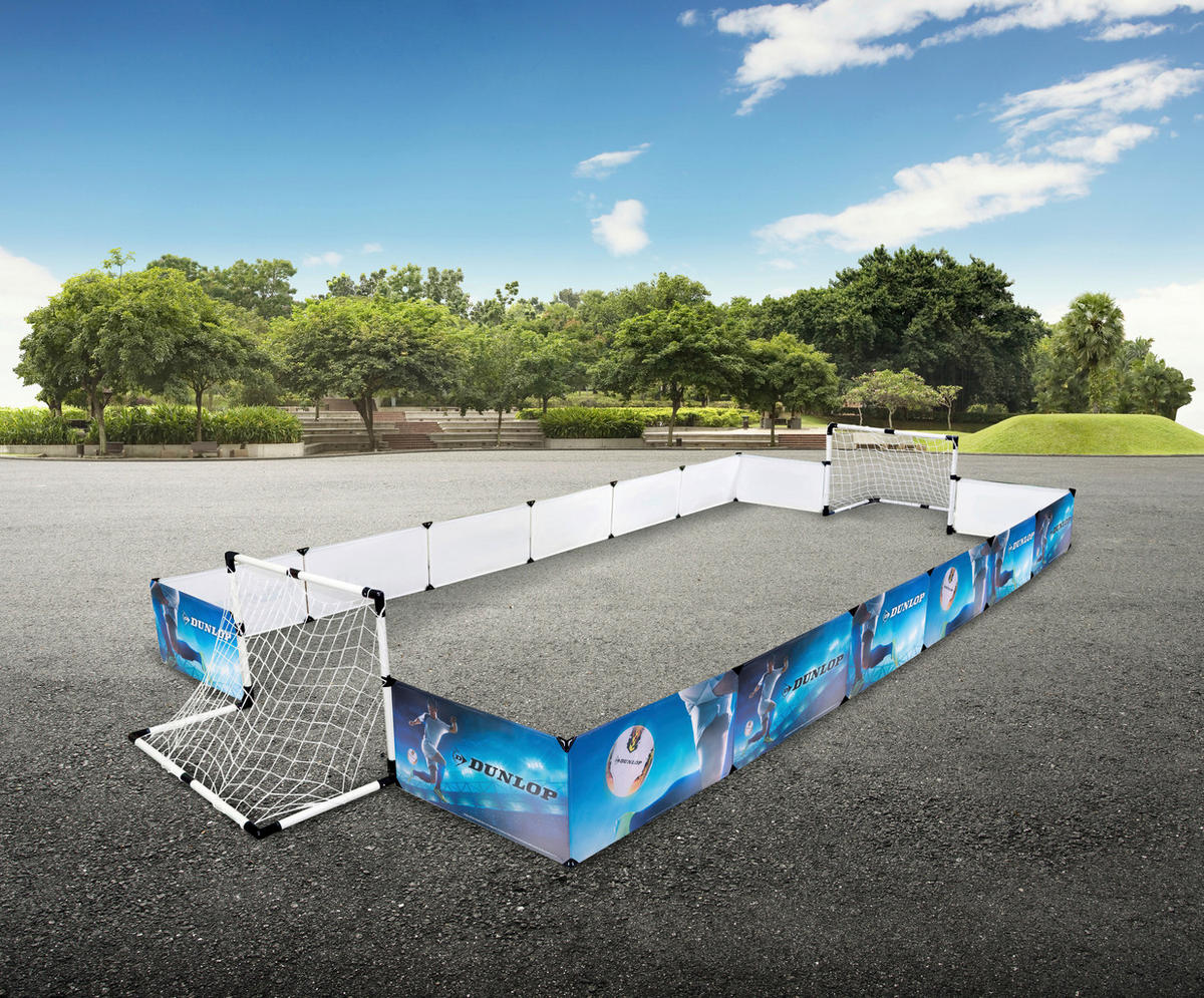 Dunlop Fußballfeld mehrfarbig B/H/L: ca. 235x36x426 cm Fußballfeldset - mehrfarbig (426,00/235,00/36,00cm) - Dunlop