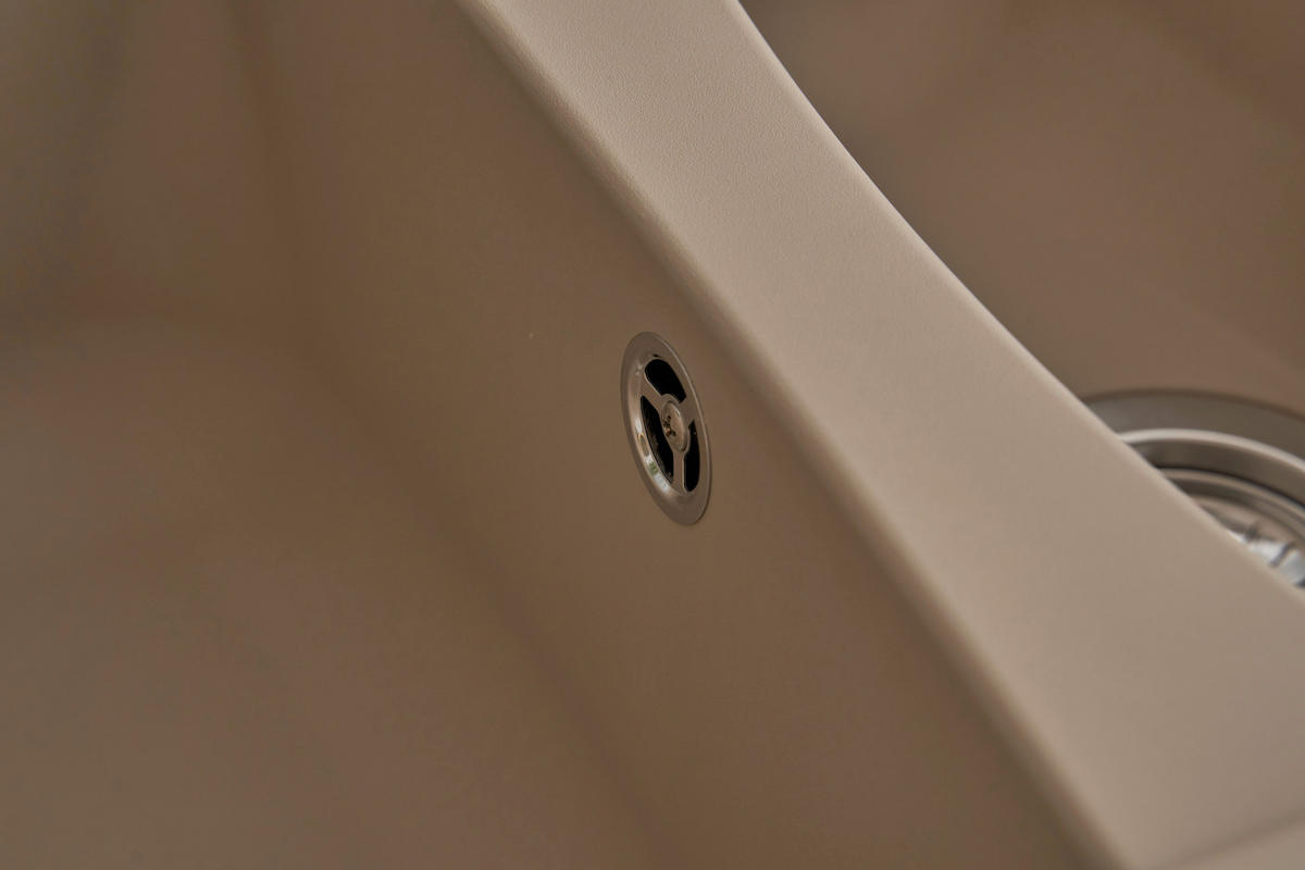 Respekta Einbauspüle Boston 100 x 50 B sandbeige Mineralite B/H/T: ca. 100x20x50 cm Boston 100 x 50 B - sandbeige (100,00/20,00/50,00cm) - Respekta