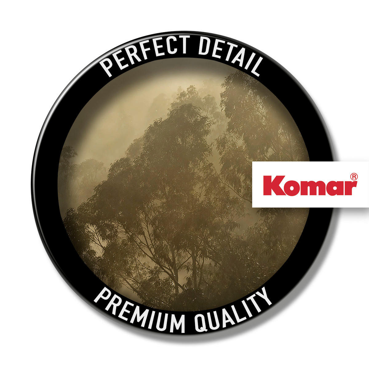 Komar Fototapete Foggy Sunshine B/L: ca. 400x250 cm Foggy Sunshine - (400,00/250,00cm) - Komar