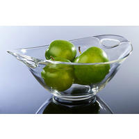 Schale klar Glas B/H/L: ca. 23x12x23 cm Schale_Galaxy - klar (23,00/23,00/12,00cm)