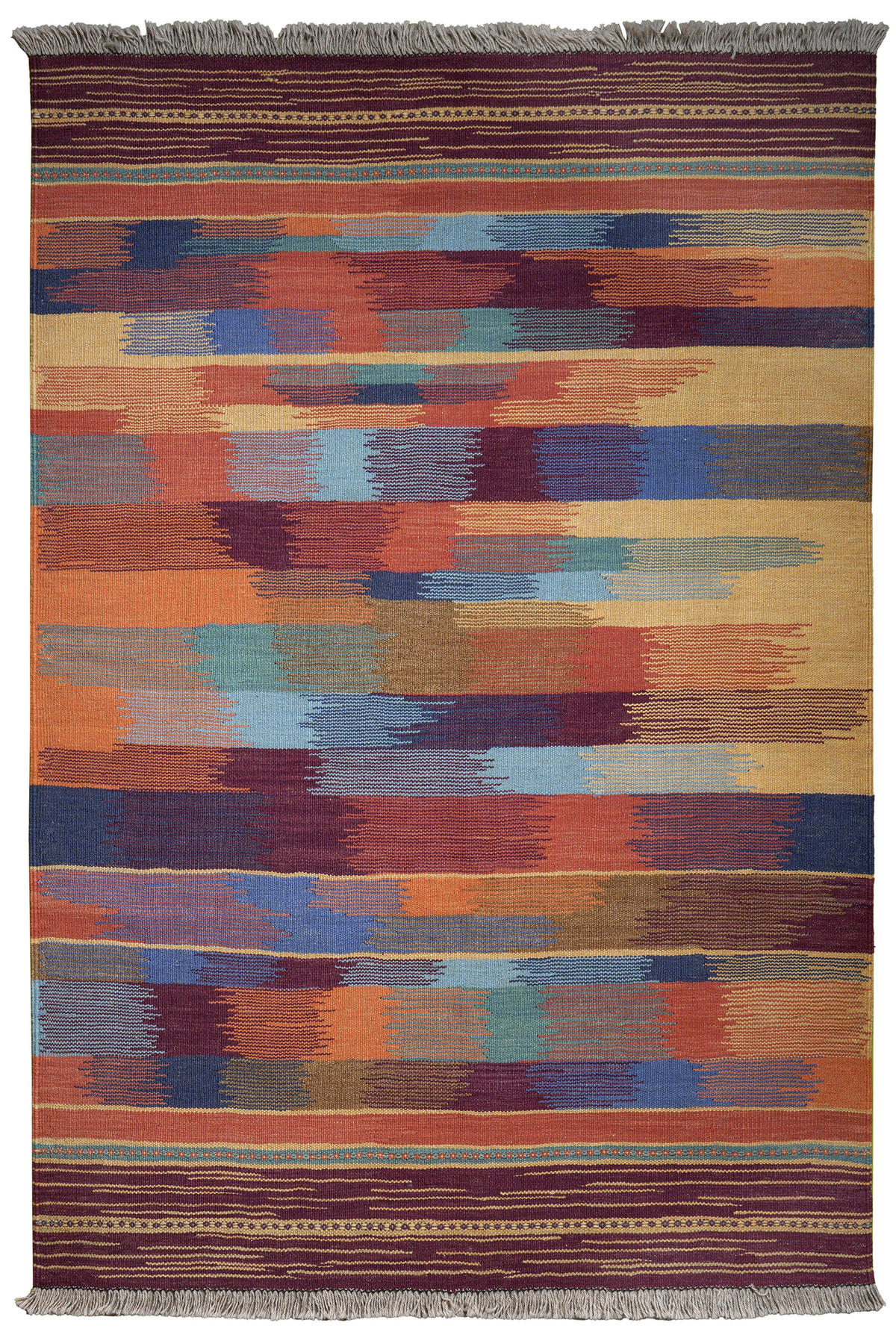 Teppich multicolor B/L: ca. 125x178 cm Teppich Kelim Gashgai - multicolor (125,00/178,00cm)