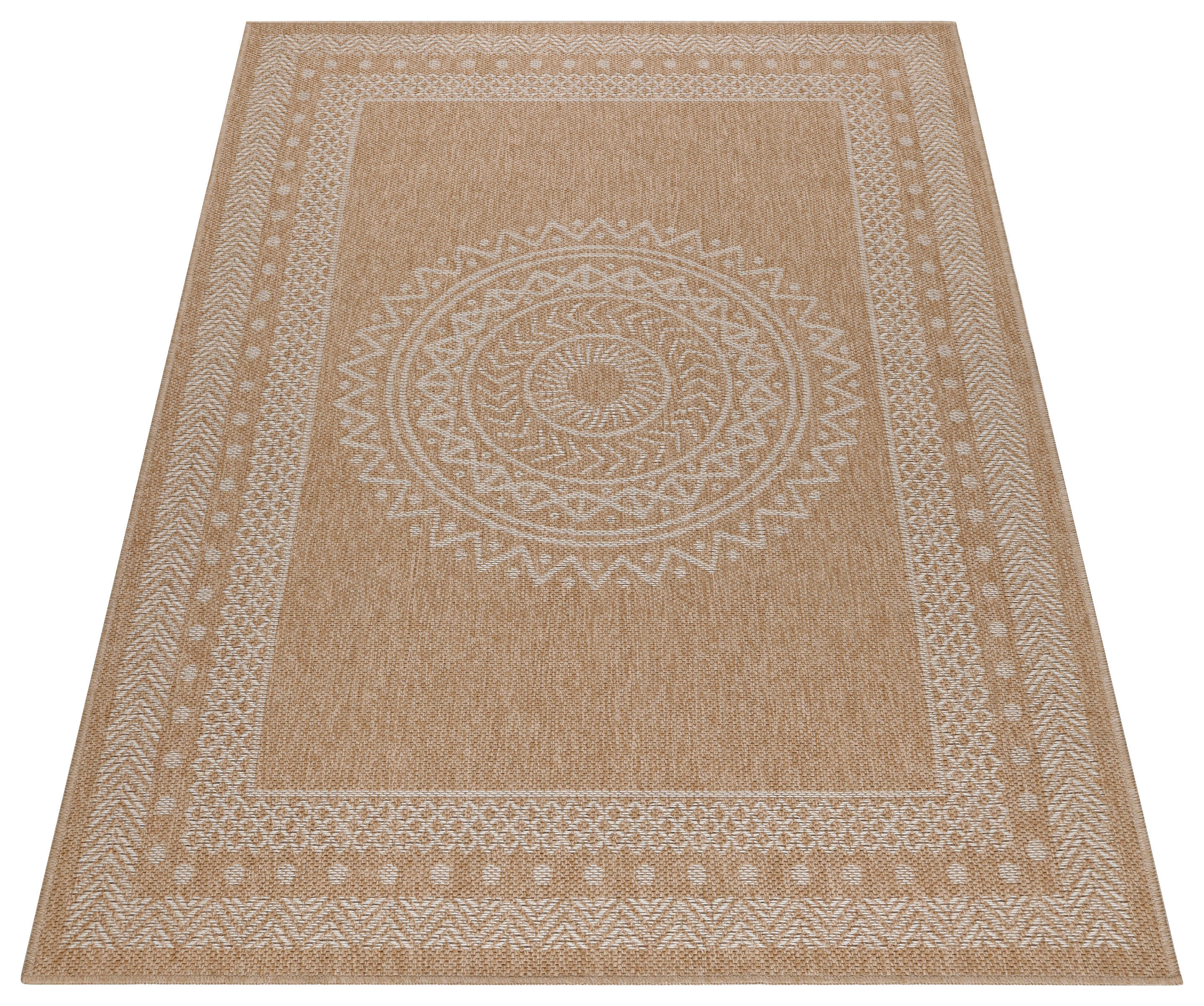 Ayyildiz Teppich DHAKA beige B/L: ca. 80x150 cm DHAKA - beige (80,00/150,00cm) - Ayyildiz