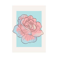 Komar Poster Cinderella Rose Disney B/L: ca. 50x70 cm Cinderella Rose - (50,00/70,00cm) - Komar