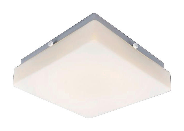Näve Leuchten LED Deckenleuchte NV1211726 weiß Glas H/D: ca. 8x25 cm null 1 Brennstellen Trondheim - weiß (25,00/8,00cm) - Näve Leuchten