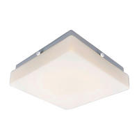 Näve Leuchten LED Deckenleuchte NV1211726 weiß Glas H/D: ca. 8x25 cm null 1 Brennstellen Trondheim - weiß (25,00/8,00cm) - Näve Leuchten
