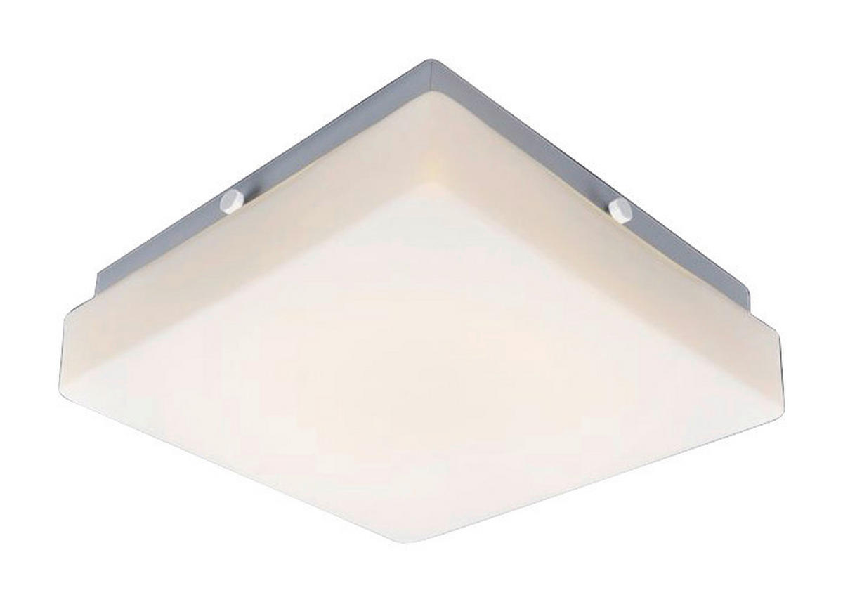 Näve Leuchten LED Deckenleuchte NV1211726 weiß Glas H/D: ca. 8x25 cm null 1 Brennstellen Trondheim - weiß (25,00/8,00cm) - Näve Leuchten