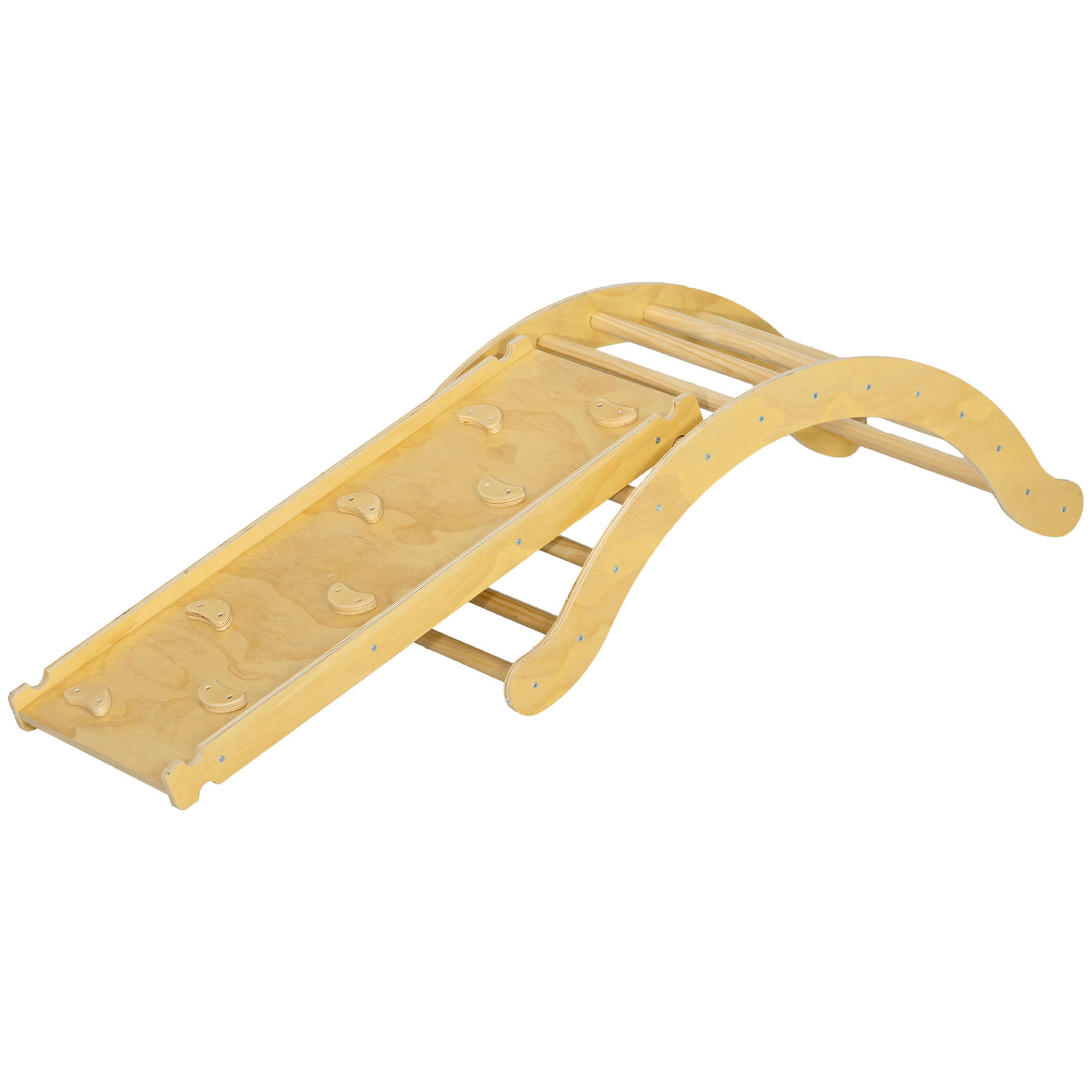 Thumbnail - AIYAPLAY Klettergerüst natur B/H/L: ca. 49,5x39,5x168 cm