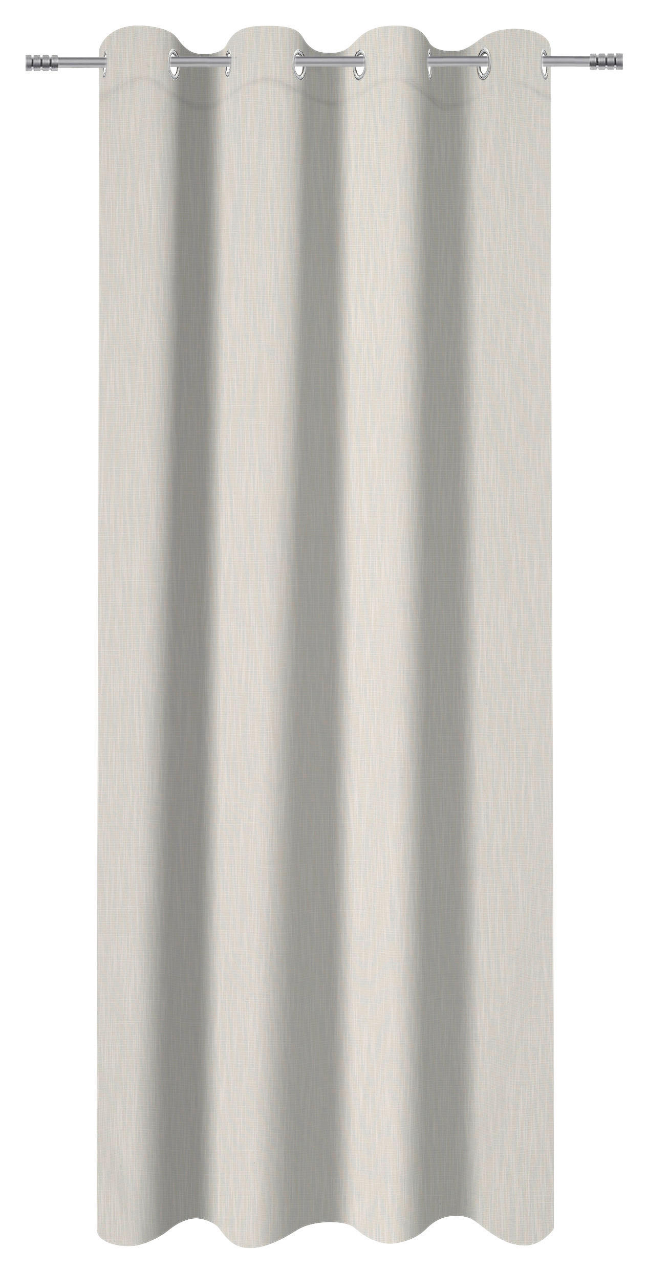 Ösenvorhang Savina champagner B/L: ca. 140x245 cm Savina - champagner (140,00/245,00cm)