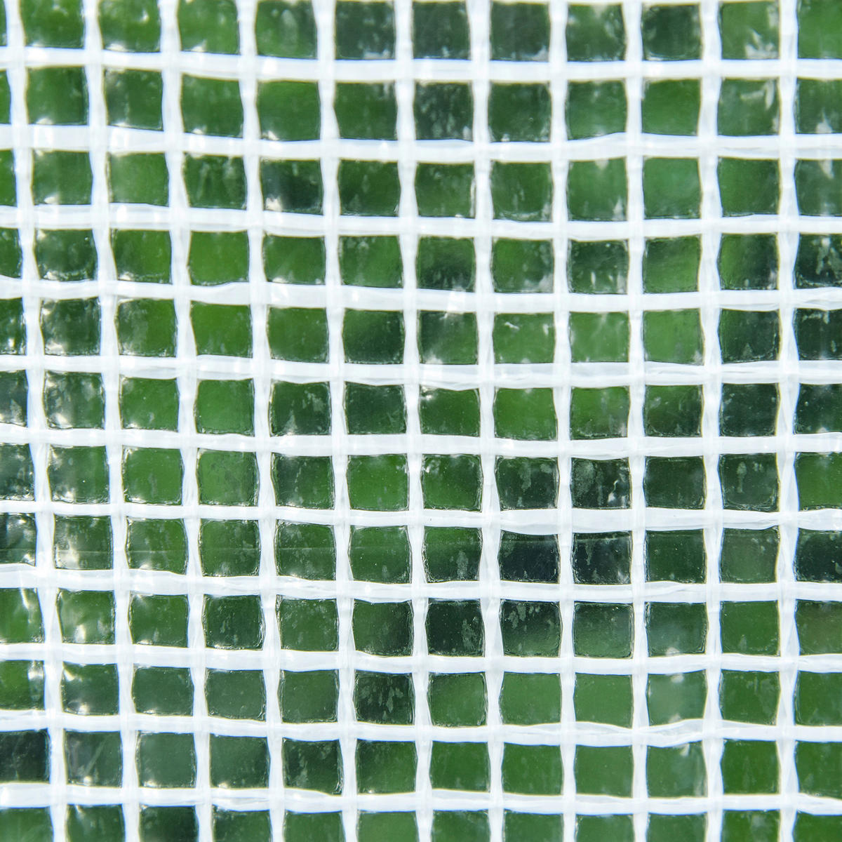 Outsunny Folientunnel mit 3 Türen B/H/L: ca. 90x90x270 cm Folientunnel_mit_3Türen - weiß (270,00/90,00/90,00cm) - Outsunny