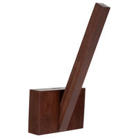 SPOT Light Wandleuchte Linus 2238176 nussbaum Birkenholz B/H/T: ca. 16x30x3,5 cm 1 Brennstellen Linus - nussbaum (16,00/30,00/3,50cm) - SPOT Light