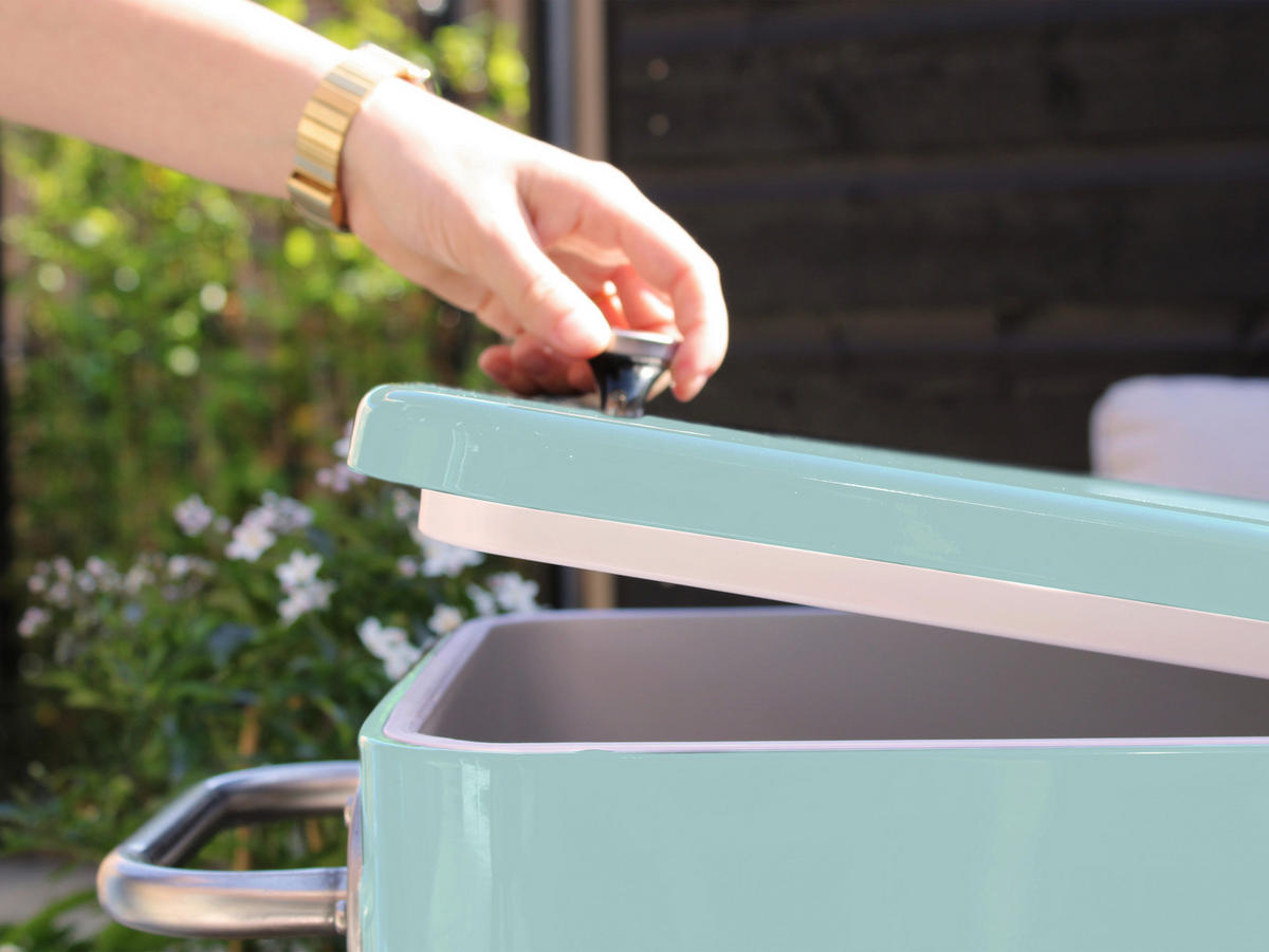 AXI Kühlwagen Retro mint Metall B/H/T: ca. 43x89x92 cm Retro - mint (43,00/89,00/92,00cm) - AXI