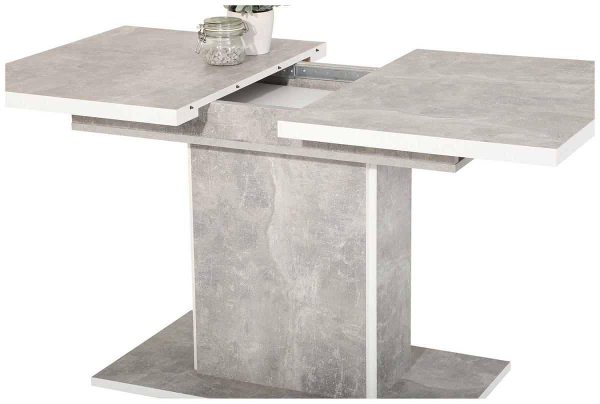 Essgruppe Donau I Beton Holzwerkstoff B/H/T: ca. 160x76x80 cm Donau I - Beton (160,00/76,00/80,00cm) - Hela