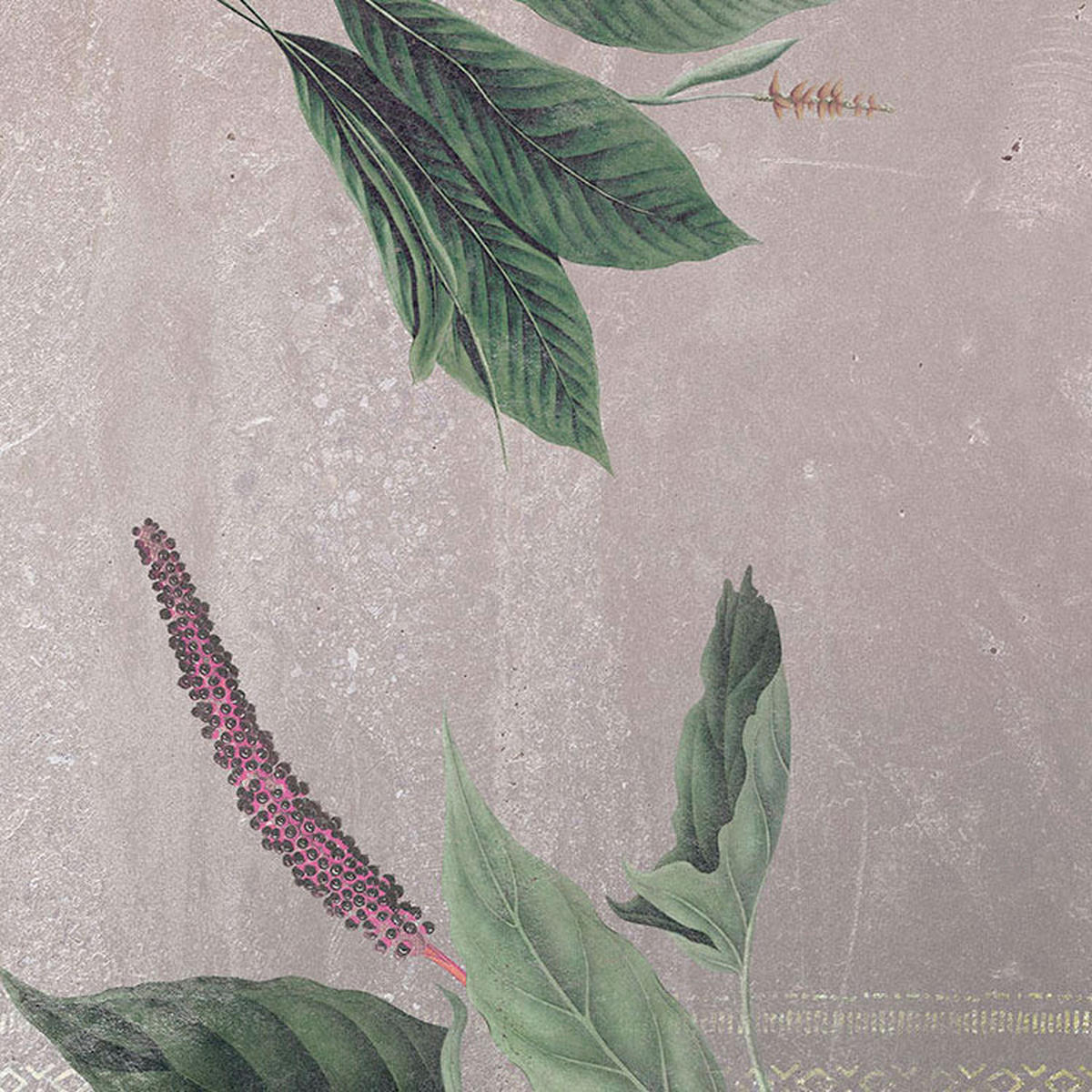 Komar Fototapete Tropic Concrete B/L: ca. 400x280 cm Tropic Concrete - (400,00/280,00cm) - Komar