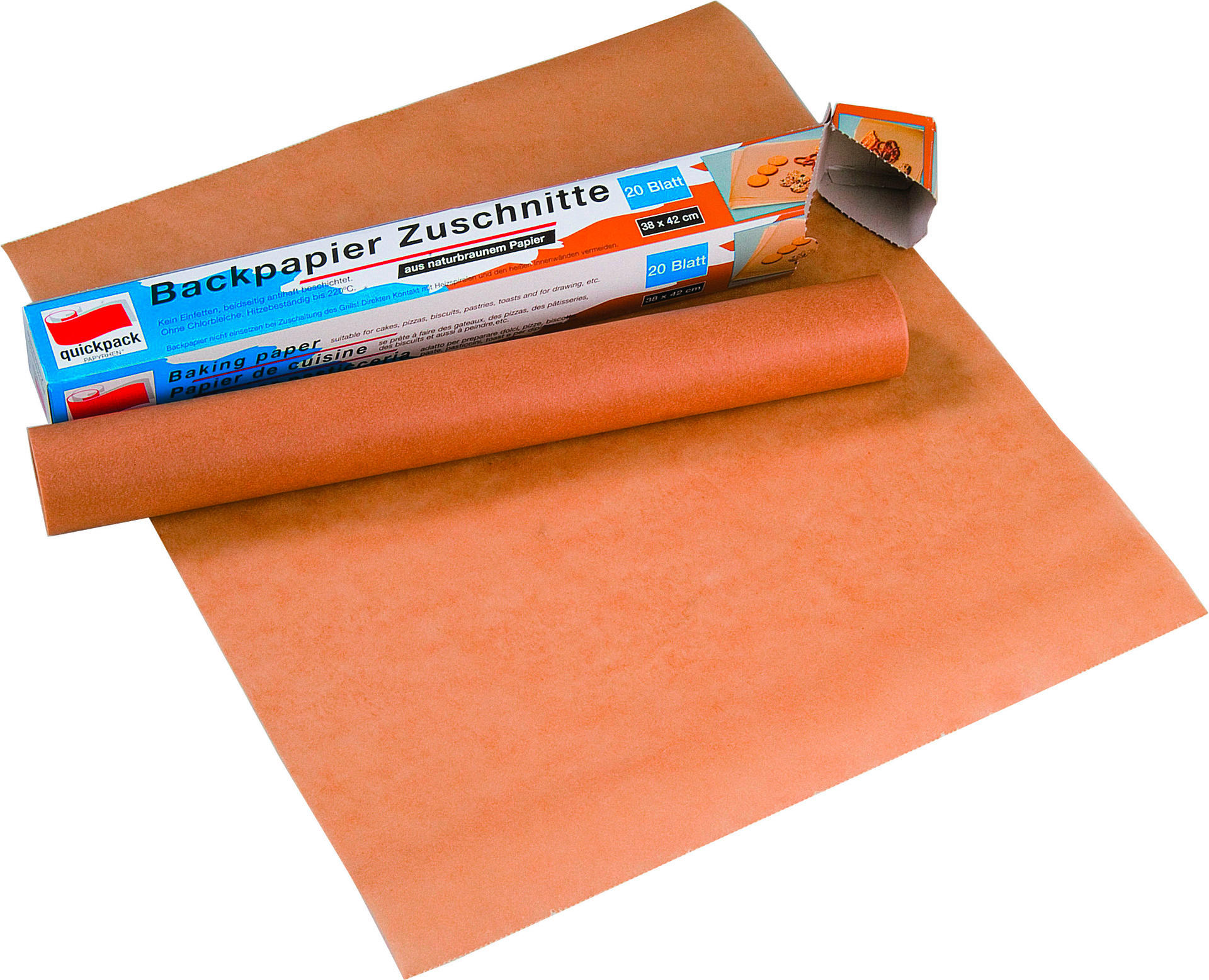 Backpapier Zuschnitte B/L: ca. 38x42 cm Backpapier_Zuschnitte 20Stck. - (38,00/42,00cm)