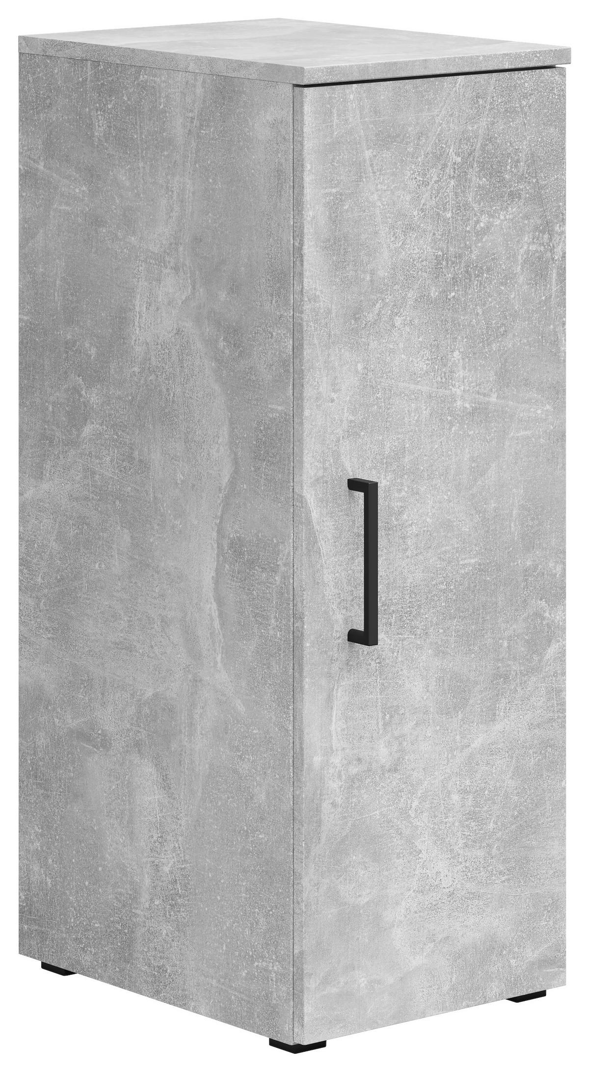 Schrank Multi-Stauraum Typ 4 Beton Optik B/H/T: ca. 30x83x40 cm Multi-Stauraum Typ 4 - Beton (30,00/83,00/40,00cm)