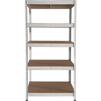 Schwerlaststeckregal weiß B/H/T: ca. 90x180x45 cm Schwerlaststeckregal 180x90x45cm W - weiß (90,00/180,00/45,00cm)