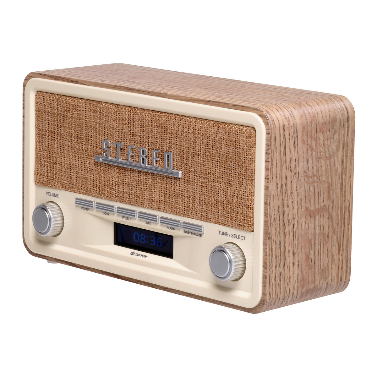 Denver DAB+ Radio DAB-18LW DAB-18LW - (26,00/15,00/11,00cm) - Denver