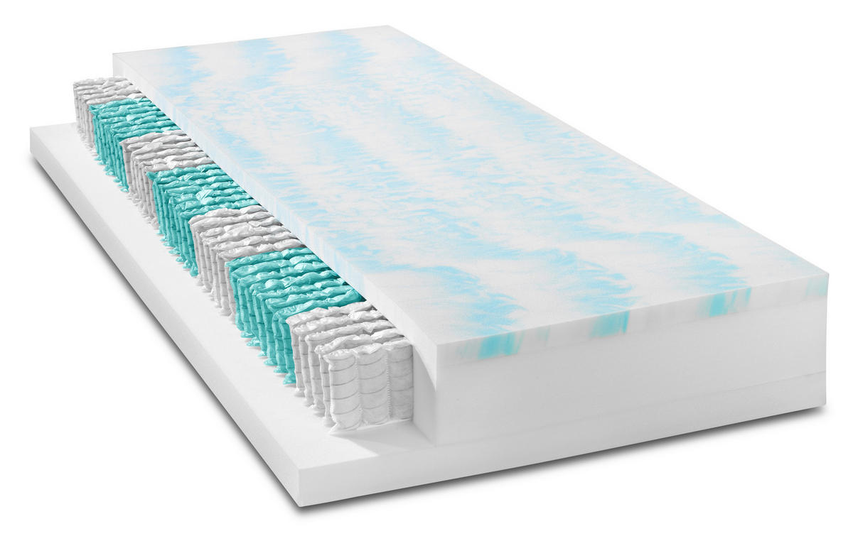 Tonnentaschenfederkernmatratze Luna Premium H3 Liegefläche B/L: ca. 140x200 cm Luna Premium H3 - (140,00/25,00/200,00cm) - Lück