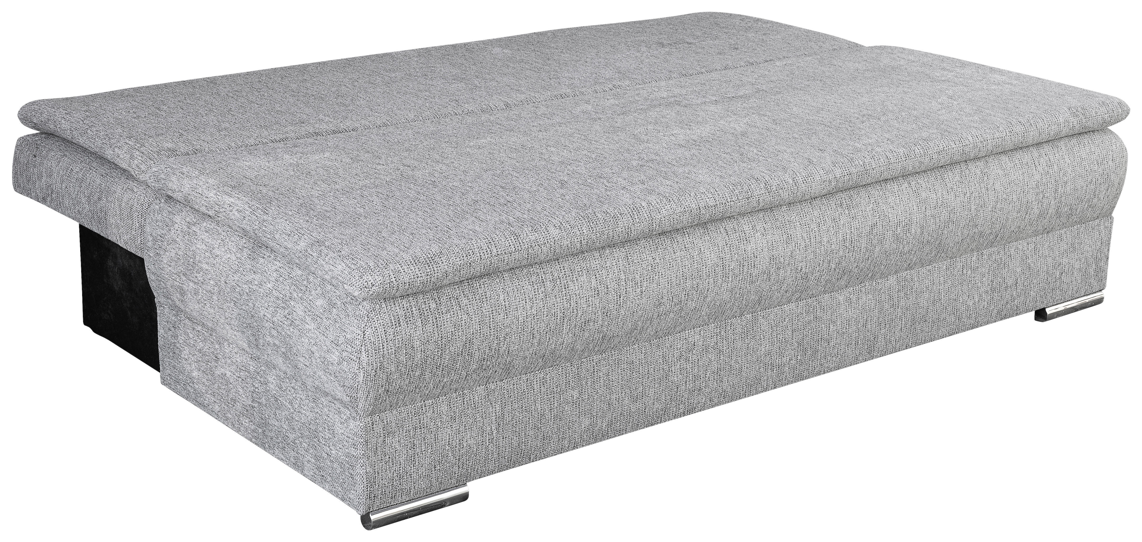 Dauerschlafsofa Prima grau B/H/T/L: ca. 202x45x96x145 cm Prima - grau (145,00/202,00/45,00cm)