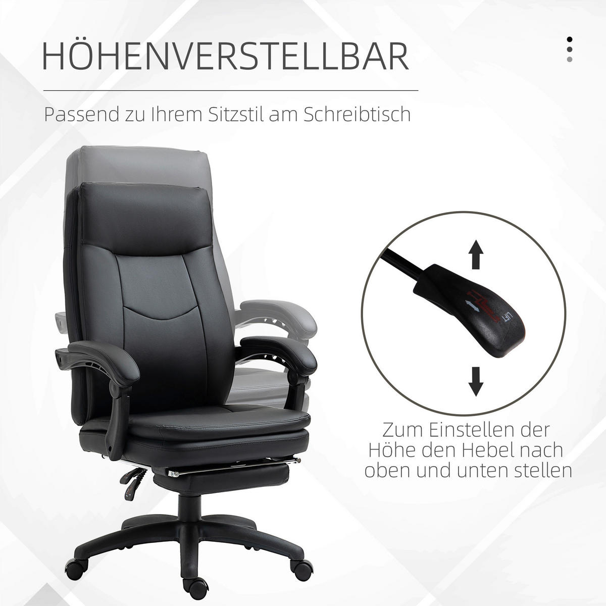 Drehstuhl 921-235BK schwarz ▷ online bei POCO kaufen