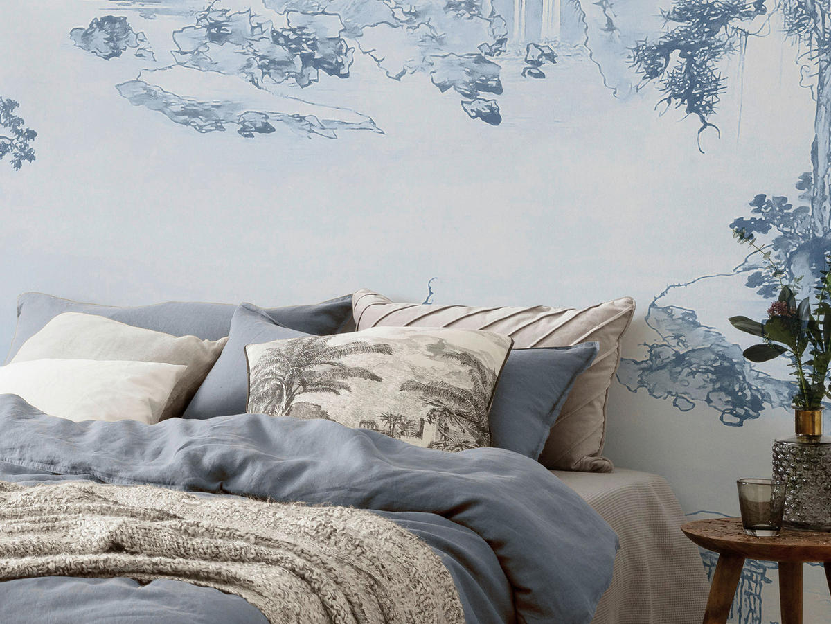 Komar Fototapete Blue China B/L: ca. 200x280 cm Blue China - (200,00/280,00cm) - Komar